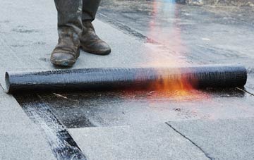 flat roof waterproofing Hadfield, Derbyshire